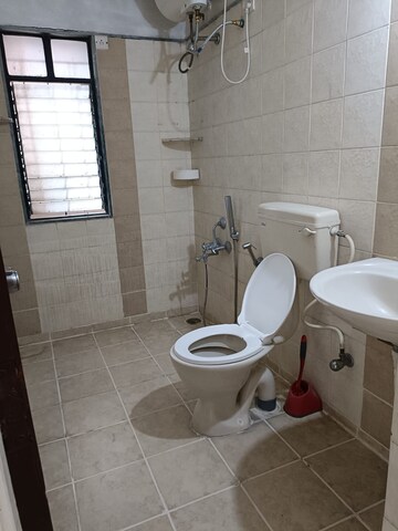 Bathroom in 3 BHK Apartment at BU Bhandari Acolade, Kharadi – for Rent