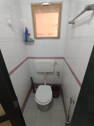 Bathroom in 1 BHK Apartment at Vihang Valley Phase1, Kasarvadavali – for Rent