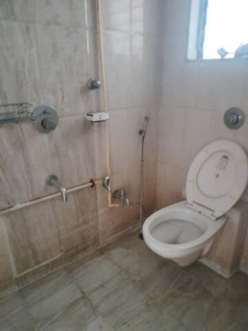 Bathroom in 1 BHK Apartment at Sagar Residency Thane, Kasarvadavali – for Rent