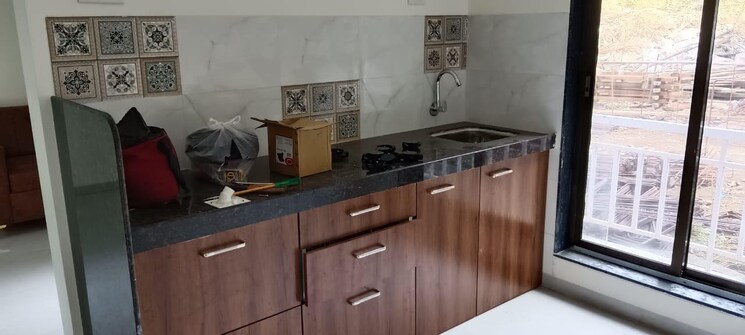 Kitchen, shree-niyati-lake-crown 1 Bedroom 434 Sq.Ft. Builder Floor In Mogharpada Thane 8037380