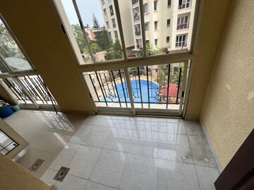 Balcony in 3 BHK Apartment at S Balan Meenakshi Classic, Hsr Layout – for Rent
