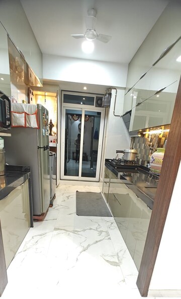 Kitchen in 2 BHK Apartment at Gami Reagan, Ghansoli – for Rent