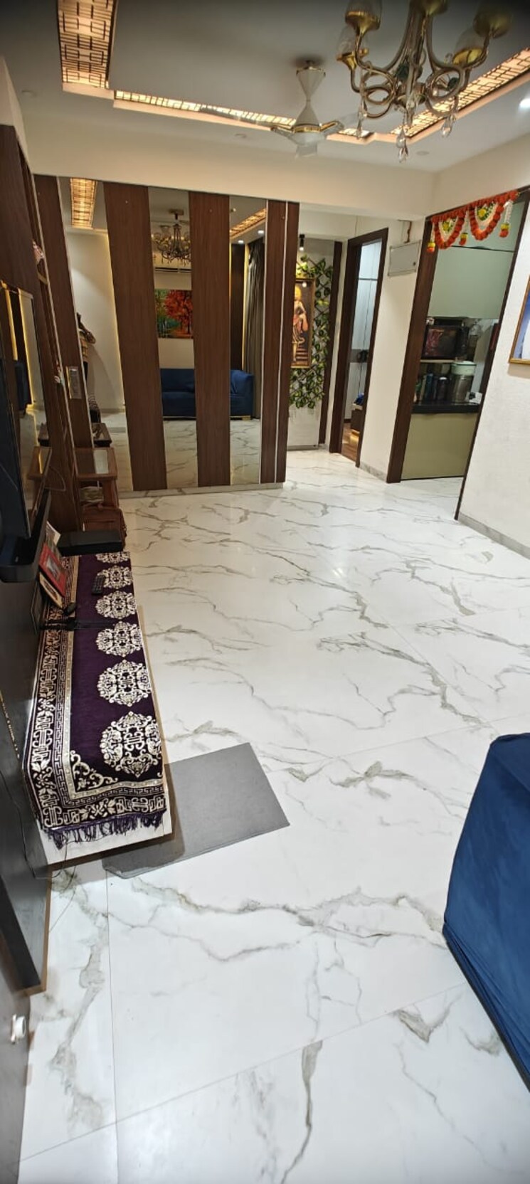 Living Room, gami-reagan 2 Bedroom 1200 Sq.Ft. Apartment In Ghansoli Navi Mumbai 8037528