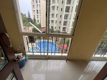 Balcony in 3 BHK Apartment at S Balan Meenakshi Classic, Hsr Layout – for Rent