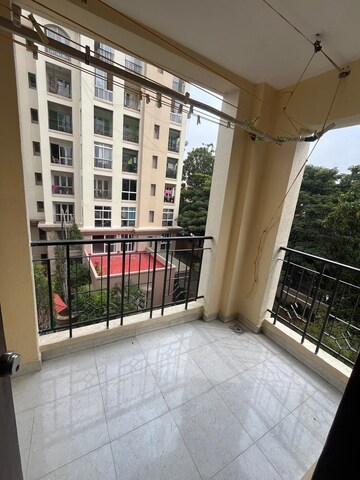 Balcony in 3 BHK Apartment at S Balan Meenakshi Classic, Hsr Layout – for Rent