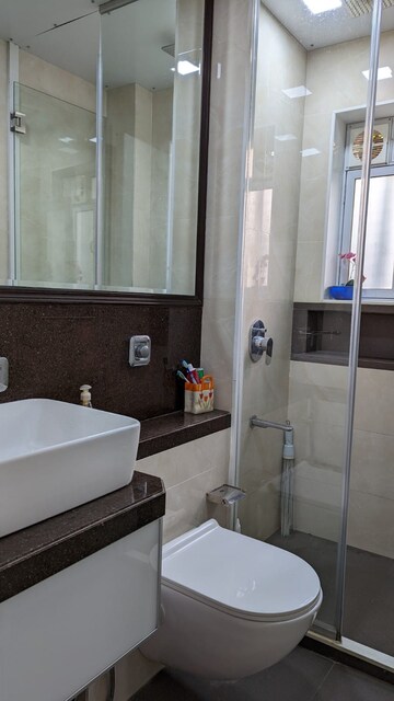 Bathroom in 2 BHK Apartment at Prabhadevi – for Sale