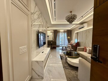 Living Room in 4 BHK Apartment at Peer Mucchalla – for Sale