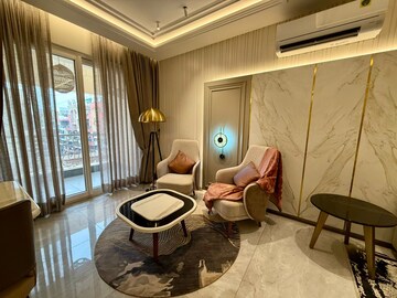 Living Room in 4 BHK Apartment at Peer Mucchalla – for Sale