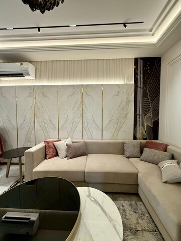 Living Room in 4 BHK Apartment at Peer Mucchalla – for Sale