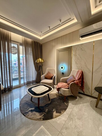 Living Room in 4 BHK Apartment at Peer Mucchalla – for Sale