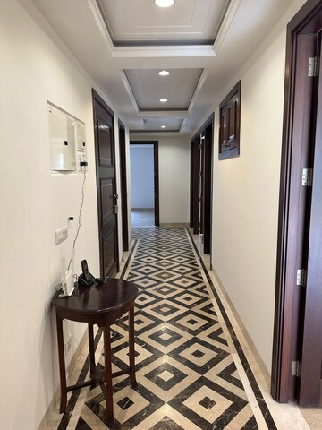 Building Lobby in 4 BHK Apartment at Safdarjang Enclave – for Rent