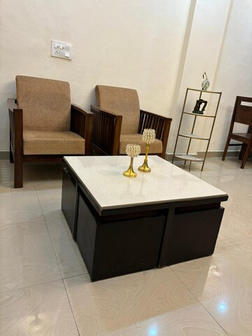 Living Room in 2 BHK Apartment at Greater Kailash I – for Rent