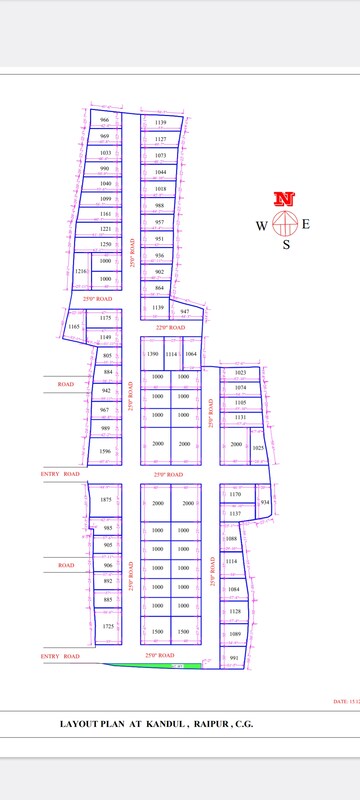  Plot – Exterior View View at Santoshi Nagar - for Sale