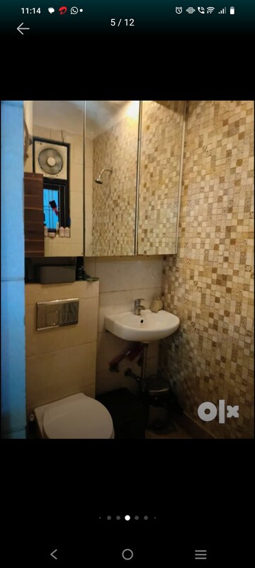Bathroom in 2 BHK Builder Floor at Sector 7 – for Rent