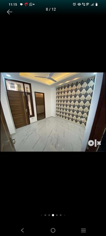 Bedroom in 3 BHK Builder Floor at Sector 7 – for Rent