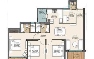 3.5 BHK Apartment For Sale in Nirala Trio, Tech Zone 4 Greater Noida
