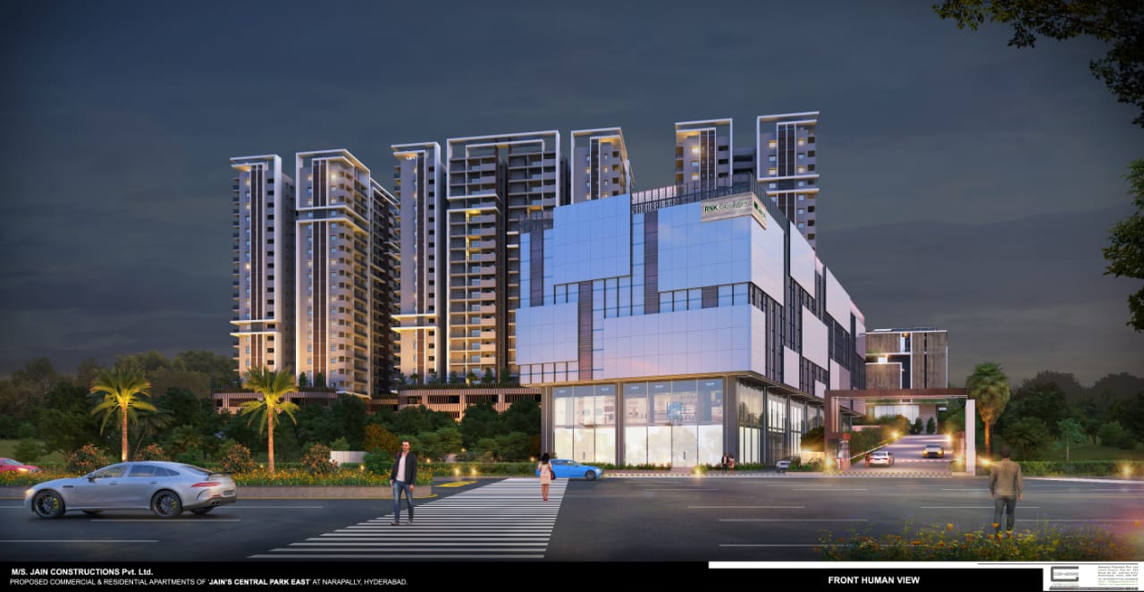 2 BHK Apartment For Sale in Jains Central Park East N