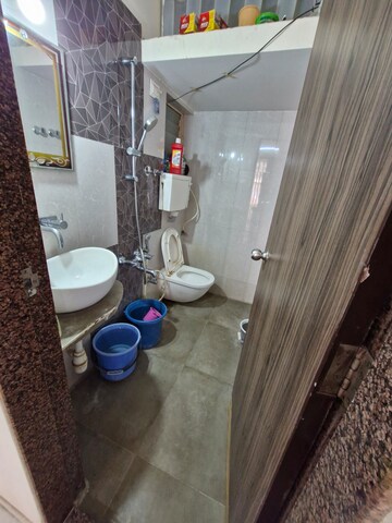Attached Bathroom in 1 BHK Apartment at Bachraj Landmark, Virar West – for Sale