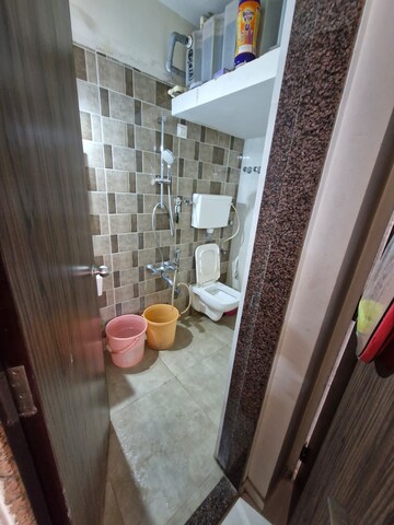 Bathroom in 1 BHK Apartment at Bachraj Landmark, Virar West – for Sale
