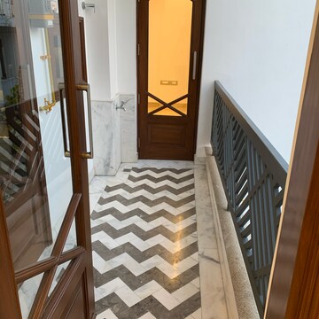 Balcony in 4 BHK Builder Floor at Vasant Vihar – for Sale