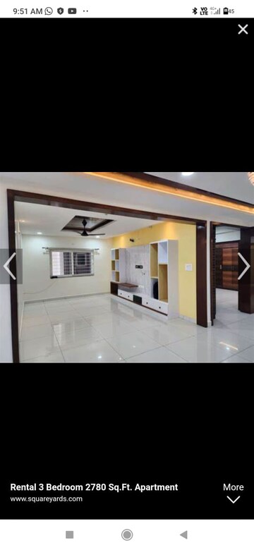 Kitchen in 3 BHK Apartment at My Home Krishe, Financial District – for Rent