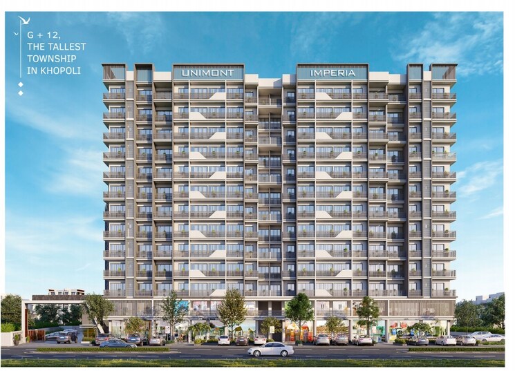 Exterior View, unimont-empire 1 Bedroom 271 Sq.Ft. Apartment In Khopoli Navi Mumbai 8038016