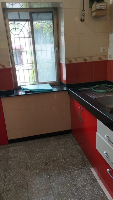 Kitchen in 2 BHK Apartment at Green Field Apartment, Kothrud – for Rent