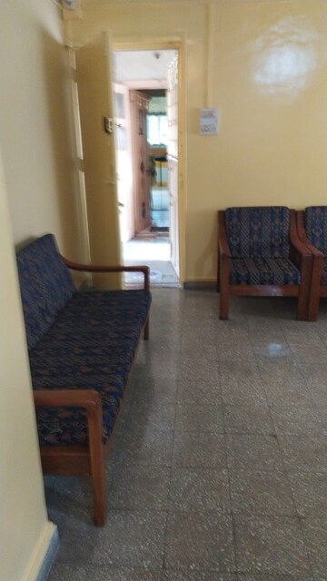 Living Room in 2 BHK Apartment at Green Field Apartment, Kothrud – for Rent