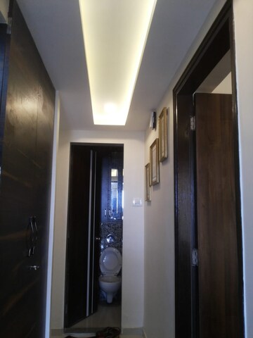 Building Lobby in 2 BHK Apartment at Skylark Apartments, Ghansoli – for Rent