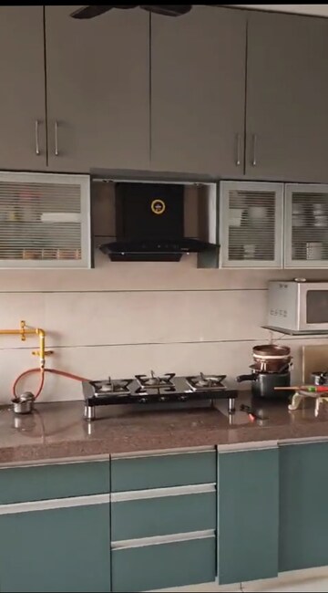Kitchen in 2 BHK Apartment at Tragad – for Rent