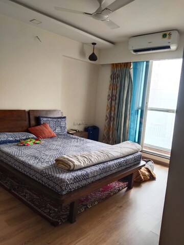 Bedroom in 2 BHK Apartment at Sheth Avalon Phase 2, Majiwada – for Rent