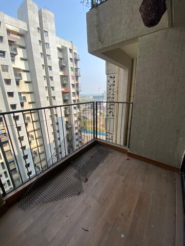 Balcony in 1 BHK Apartment at Lodha Palava City, Dombivli East – for Rent
