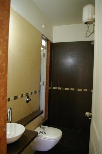 Bathroom in 1 BHK Apartment at Naupada – for Rent