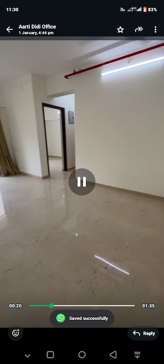 3 BHK Apartment For Rent in Mahavir Square Manpada Thane  8038192