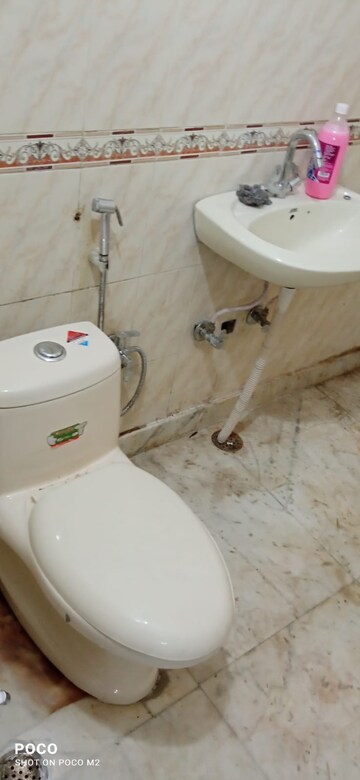 Bathroom in 2 BHK Builder Floor at Bansal Homes, Green Fields Colony – for Sale