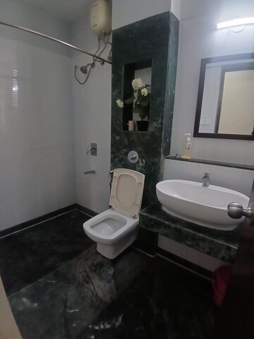 Bathroom in 2 BHK Apartment at Lodha Splendora, Ghodbunder Road – for Rent