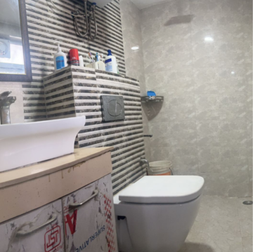 Bathroom in 4 BHK Apartment at BPTP Park Central, Sector 85 – for Sale