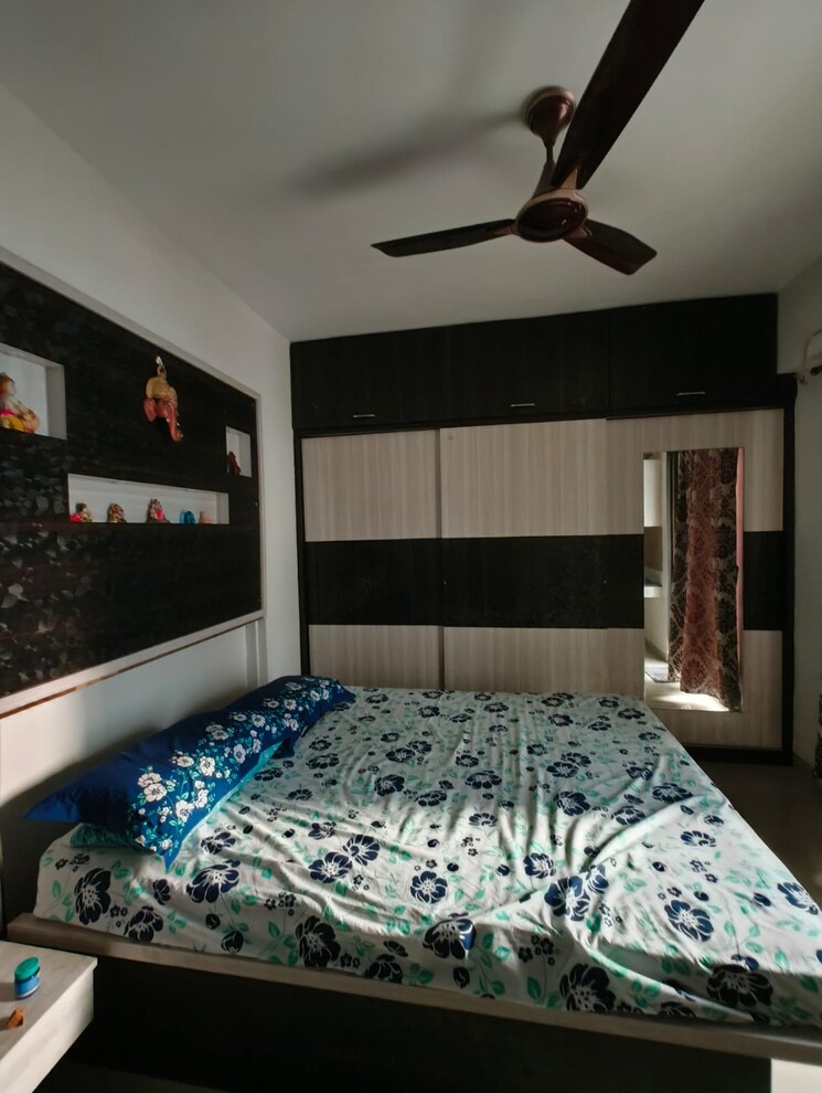 Bedroom, asian-galaxy 3 Bedroom 1550 Sq.Ft. Apartment In Kharghar Navi Mumbai 8038331