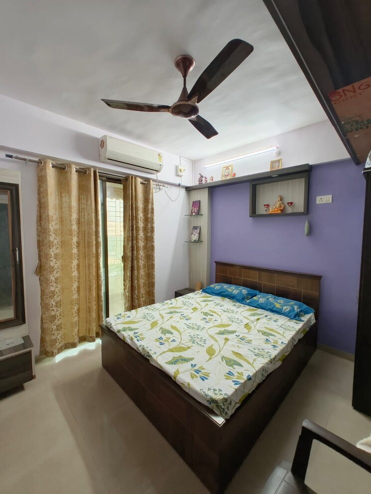Bedroom, asian-galaxy 3 Bedroom 1550 Sq.Ft. Apartment In Kharghar Navi Mumbai 8038331
