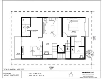 Floor Plan in 4 BHK Apartment at Devanahalli – for Sale