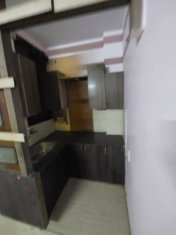 Kitchen in 1.5 BHK Builder Floor at Raj Nagar Extension – for Rent