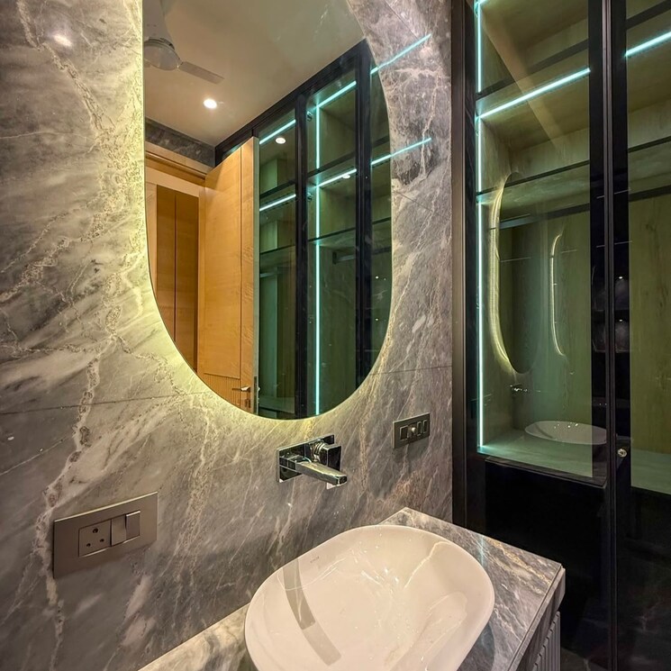 Bathroom, greater kailash i 4 Bedroom 2700 Sq.Ft. Builder Floor In Greater Kailash I Delhi 8038484