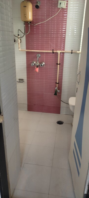 Bathroom in 1 BHK Builder Floor at Shiv Kripa Apartment Bhayander, Bhayandar West – for Rent