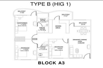 3 BHK Apartment For Resale in Salaiya Bhopal  8038475