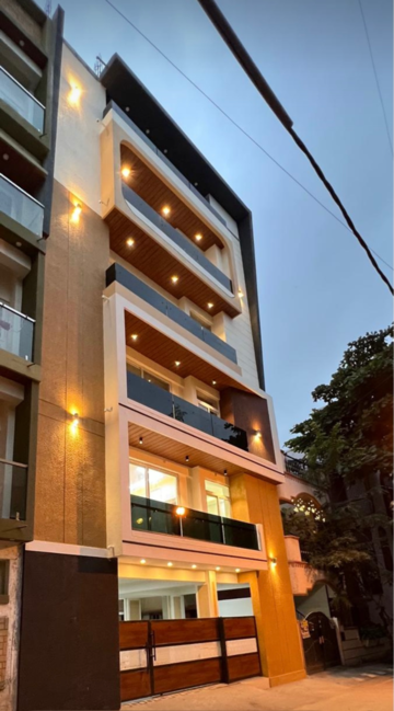 6+ BHK Independent House – Exterior View View at Rt Nagar - for Sale
