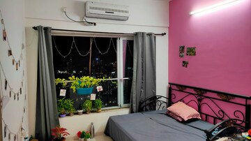 Bedroom in 2 BHK Apartment at Romell Aether, Goregaon East – for Rent