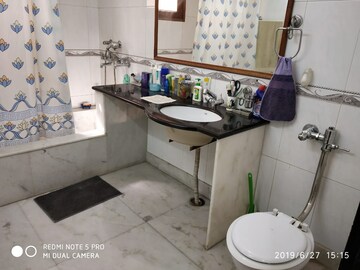 Bathroom in 3 BHK Builder Floor at Sector 15 ii – for Rent