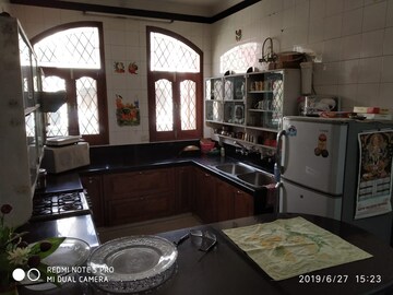 Kitchen in 3 BHK Builder Floor at Sector 15 ii – for Rent