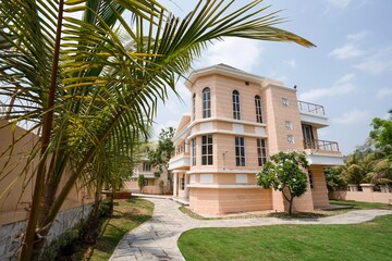 4 BHK Villa – Exterior View View at Cosmos Hawaiian Village, Ghodbunder Road - for Sale