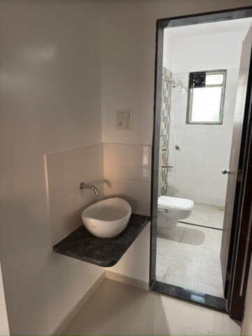Bathroom in 2 BHK Apartment at Shapoorji Pallonji Joyville Hinjewadi, Hinjewadi – for Rent